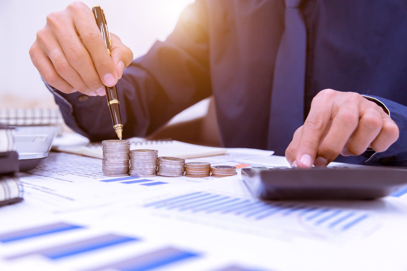 atividade nas finanças