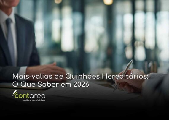 CONTAREA - GESTÃO E CONTABILIDADE - FAMALICÃO - Mais-valias de Quinhões Hereditários: O Que Saber em 2026