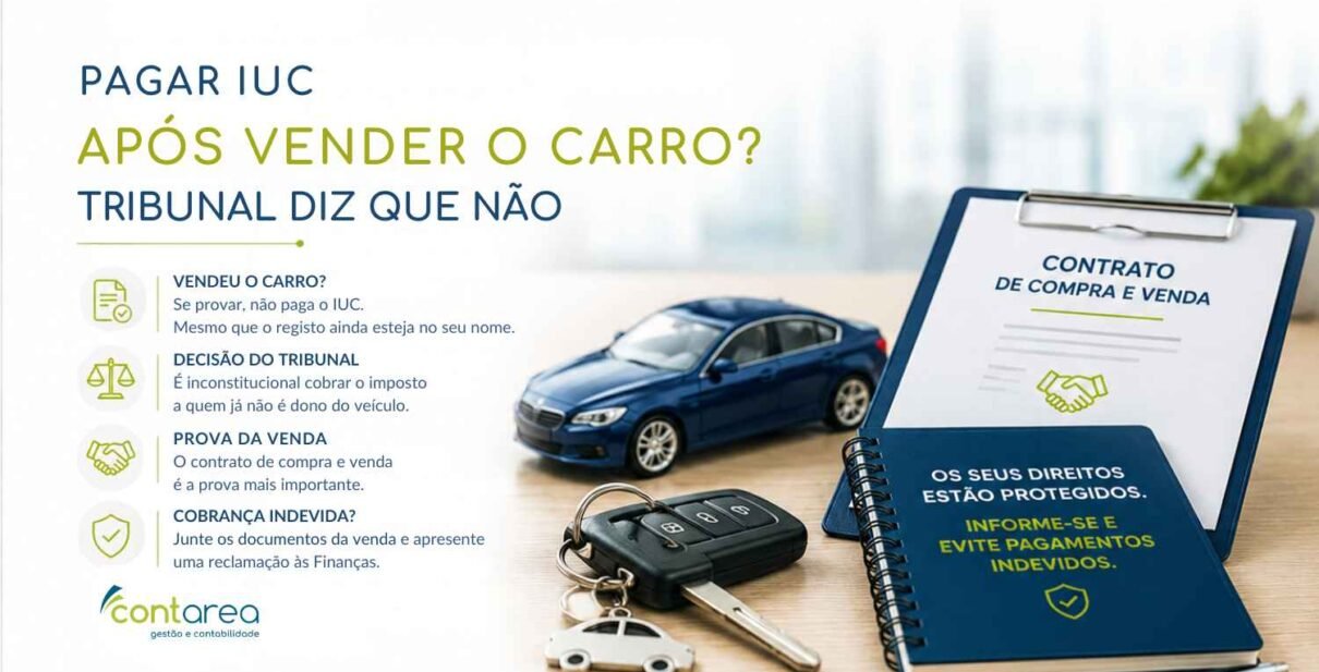CONTAREA - GESTÃO E CONTABILIDADE - FAMALICÃO - Pagar IUC Após Vender o Carro? Tribunal Diz Que Não