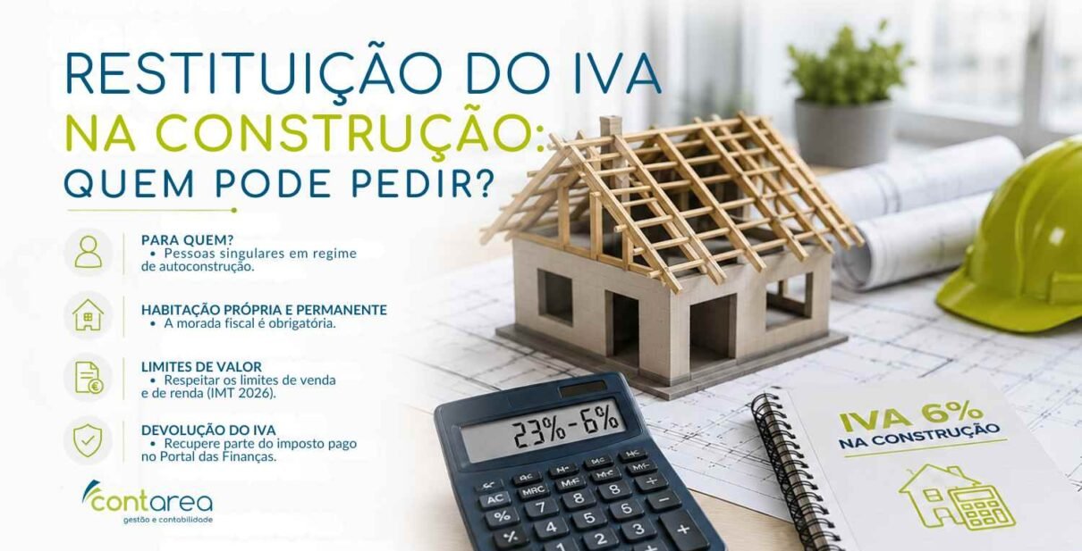CONTAREA - GESTÃO E CONTABILIDADE - FAMALICÃO - - RESTITUIÇÃO DO IVA NA CONSTRUÇÃO: QUEM PODE PEDIR?